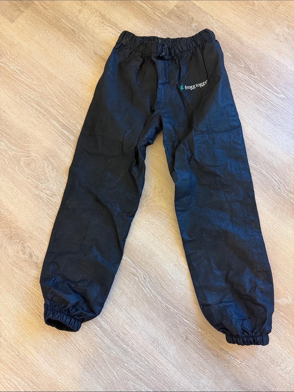 Frogg Toggs Kids Black Waterproof Jogger Pants